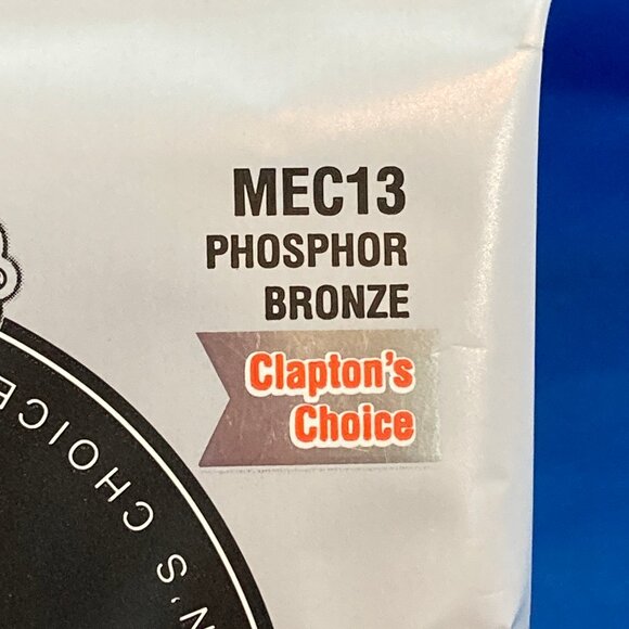 Martin MEC13 Clapton's Choice Phosphor Bronze Acoustic Guitar Strings 13/56 Med - Picture 3 of 3